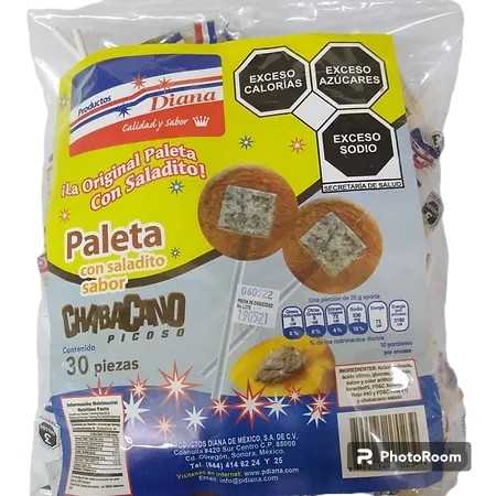 Paleta con Chabacano Productos Diana